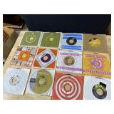 TWELVE 45 RECORDS AS PICTURED
