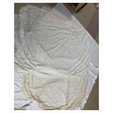 LACE TABLECLOTHS, AFGHAN