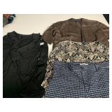 ANN TAYLOR JACKET SZ 10, MARIO SERRANI JERSEY SZ