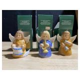 GOEBEL ANNUAL ANGEL BELL CHRISTMAS ORNAMENT 1984,