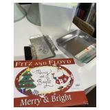 FITZ & FLOYD TRAY, CRUMB TRAY, FOOD STORAGE