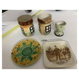 MADE IN JAPAN EGG CUP, SMALL CUPS, LANCASTER &