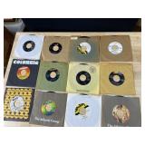 TWELVE 45 RECORDS AS PICTURED