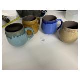 SET OF 4 MUGS FROM GIBSON HOME CHINA