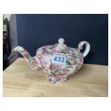 ROSE TEAPOT ARTHUR WOOD & SONS #6793