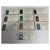 10 VARIOUS UNITED STATES MINT QUARTERS