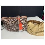 2 PURSES, ONE NEW WITH TAGS, MONTANA WEST 2 BAGS
