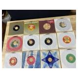 TWELVE 45 RECORDS AS PICTURED