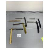 STRAIGHT RAZORS VARIETY OF 6