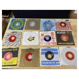 TWELVE 45 RECORDS AS PICTURED