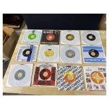 TWELVE 45 RECORDS AS PICTURED