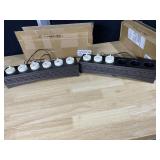 RECHARGEABLE VOTIVES WITH BASE