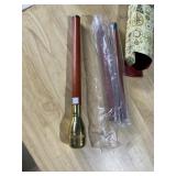 WALKING STICK WITH COMPASS & LIGHT