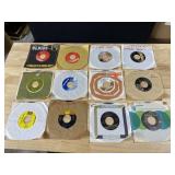 TWELVE 45 RECORDS AS PICTURED