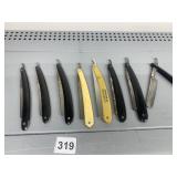 STRAIGHT RAZORS VARIETY OF 7