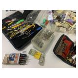 MISC TOOLS, FUSES, ADAPTORS, PLIERS, MINI RATCHET
