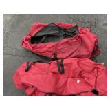 2 RED STORAGE BAGS HEAVY DUTY