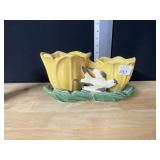 MCCOY PLANTER, SMALL CHIP ON WING OF BIRD