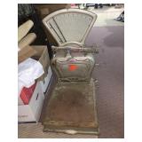 DETROIT PLATFORM SCALE WITH PRICE COMPUTING FAN