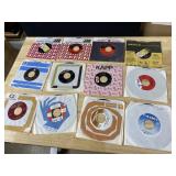TWELVE 45 RECORDS AS PICTURED