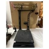 FAIRBANKS DOUBLE BEAM COUNTER PLATFORM SCALE