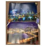 3 PITTSBURGH POSTERS BY DAVID NOVAKOWSKI, ALL