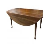 CHERRY DROP SIDE TABLE W/ 1 EXTRA 9" LEAF - CLUB