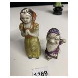 VINTAGE WALT DISNEY SNOW WHITE AND GRUMPY SMALL
