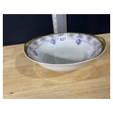 BAVARIA SERVING BOWL, HAND PAINTED