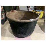 COPPER APPLE BUTTER KETTLE- HAND WROUGHT,