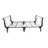 VICTORIAN CIVIL WAR ERA CAMPAIGN BED CAST IRON