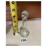 GLASS TELEPHONE CANDY CONTAINER