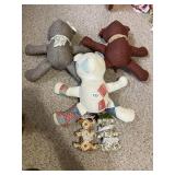 PATCHWORK BEAR AND BROWN BEAR