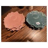 WOODFIELD STEUBENVILLE POTTERY PLATES TWO SETS OF