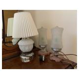 ART DECO TOWER/BULLET BOUDOIR VANITY PAIR OF