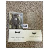 TEDDY BEAR ALPACA - STEIFF CLUB BEAR IN BOX