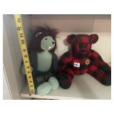 2 BEARS AND 1951 SPORTSMAN CLUB PIN