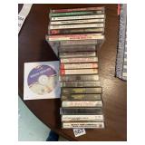 CASSETTES AND CD