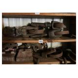 ANTIQUE WHEELS AND OTHER PIECES