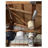 ASSORTMENT OF ENAMELWARE POTS