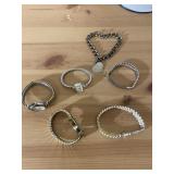 925 BRACELET, LADY ELGIN, TIMEX AND OTHER WATCHES