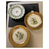 NAUTILUS HAND PAINTED DISH