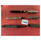 FOUNTAIN PENS - SEE PHOTO 14K TIP ON ONE