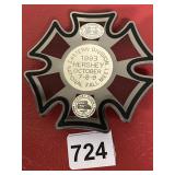 ANTIQUE MOTORCYCLE CLUB MARKER