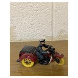 THOMAS HARLEY DAVIDSON CAR PLASTIC W/ LEAD