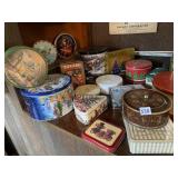 ASSORTED TINS