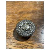 STERLING COVERED BOX 0.938 OZT