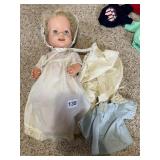 VINTAGE DOLL W/ CLOTHES