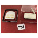 GLIDDEN TOUR 1984 TAPE MEASURER IN BOX AND POCKET