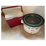 RIVAL CROCK POT AND COOLER